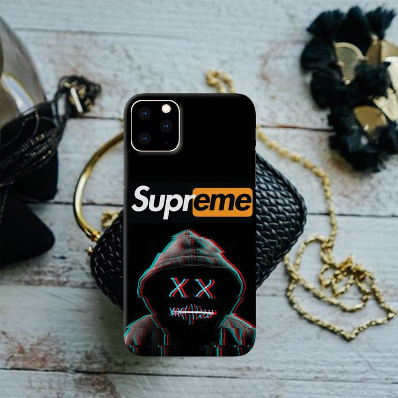 Supreme LED Mask Pattern Mobile Case Cover For Iphone 11 Pro