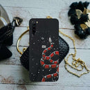 Snake in Galaxy Pattern Mobile Case Cover For Redmi Note 8
