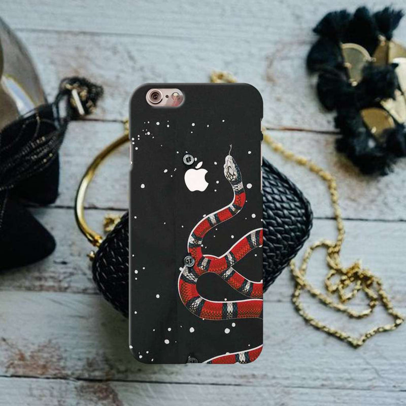 Snake in Galaxy Pattern Mobile Case Cover For Iphone 6
