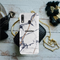 White Marble Pattern Mobile Case Cover For Galaxy A20