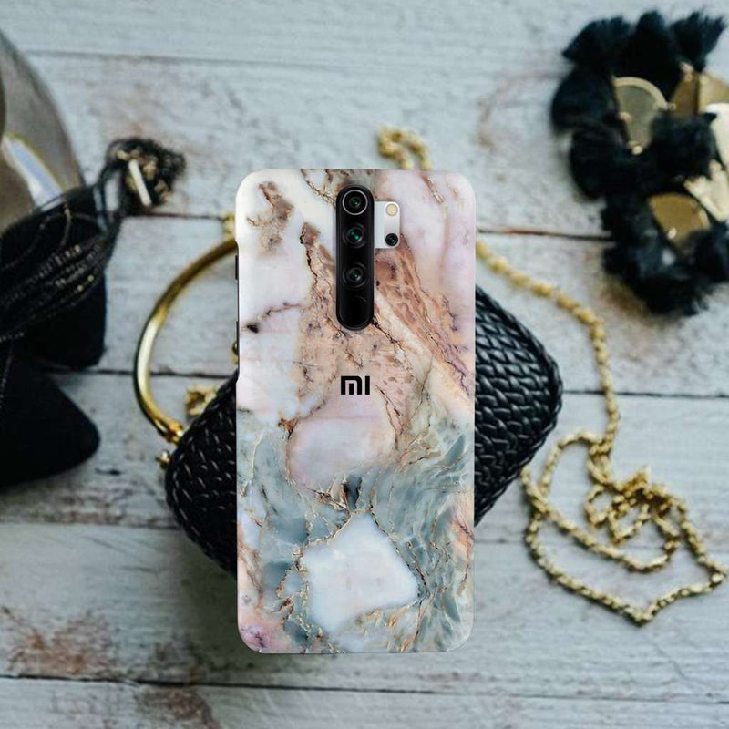 Lite Pink Marble Pattern Mobile Case Cover For Redmi Note 8 Pro