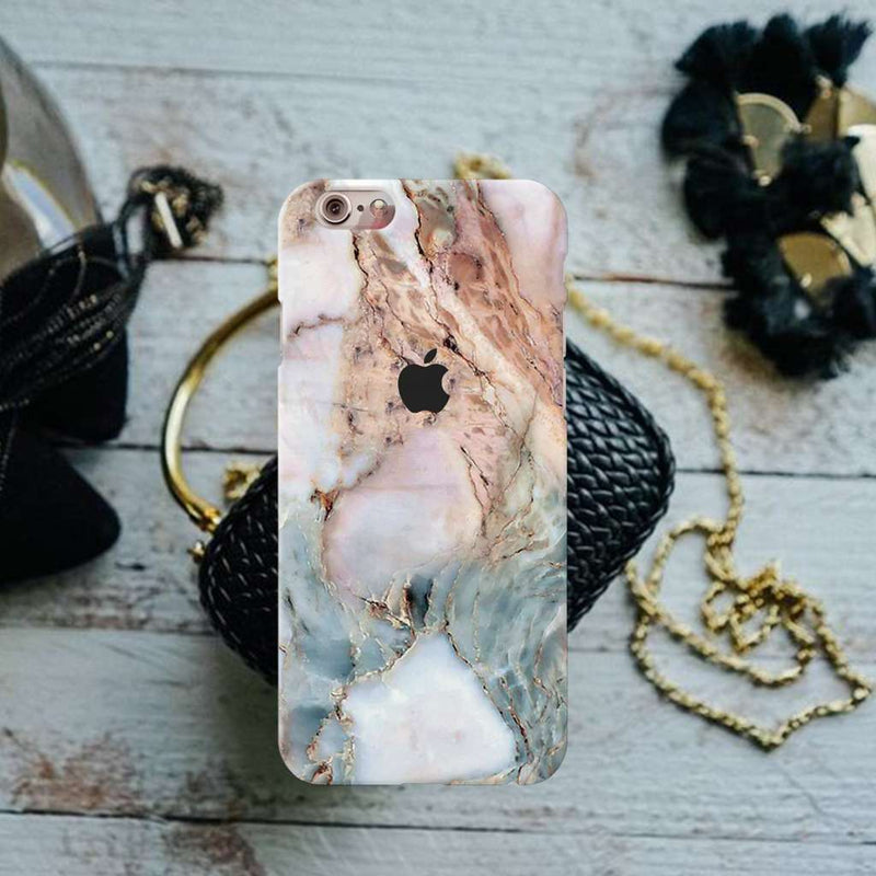 Lite Pink Marble Pattern Mobile Case Cover For Iphone 6