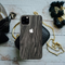 Black Wood Surface Pattern Mobile Case Cover For Iphone 11 Pro