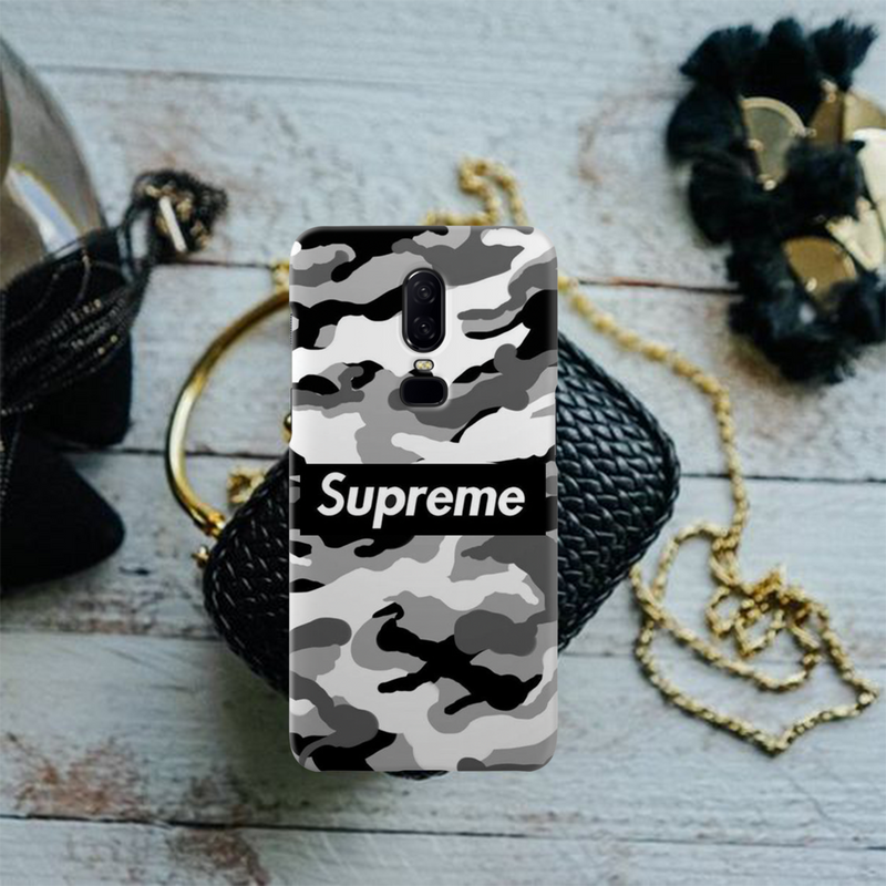 Superme Pattern Mobile Case Cover For Oneplus 6