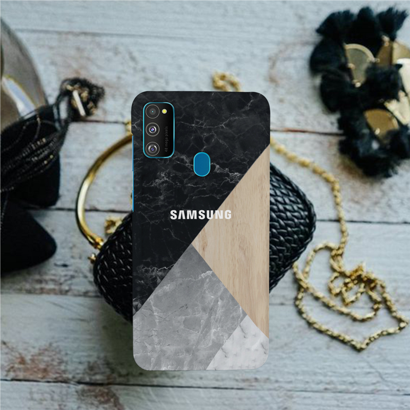 Tiles and Wooden Pattern Mobile Case Cover For Galaxy M30s