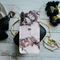 White & Black Marble Pattern Mobile Case Cover For Redmi A3