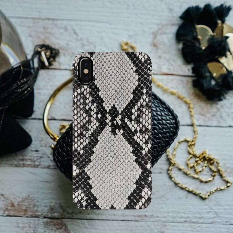 Snake Skin Pattern Mobile Case Cover For Iphone X
