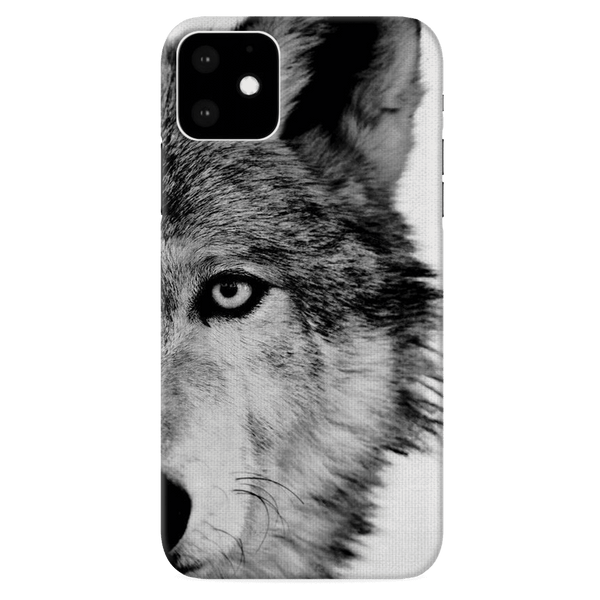 Wolf Face Pattern Mobile Case Cover For Iphone 11