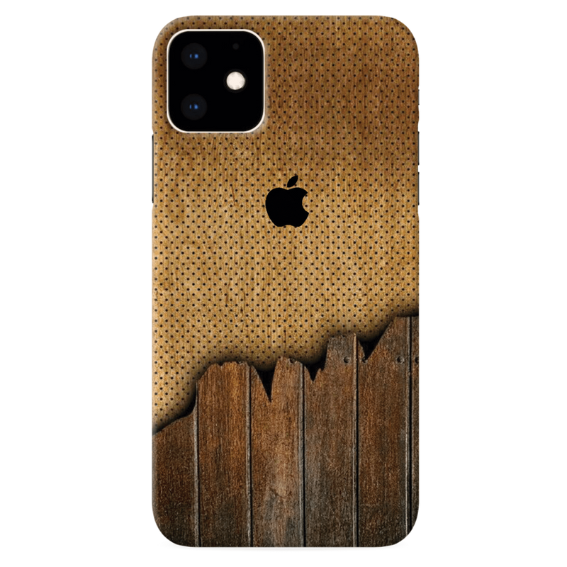 Wood Pattern Mobile Case Cover For Iphone 11