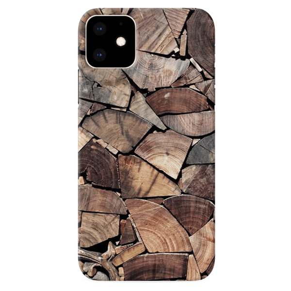 Wood Pieces Pattern Mobile Case Cover For Iphone 11