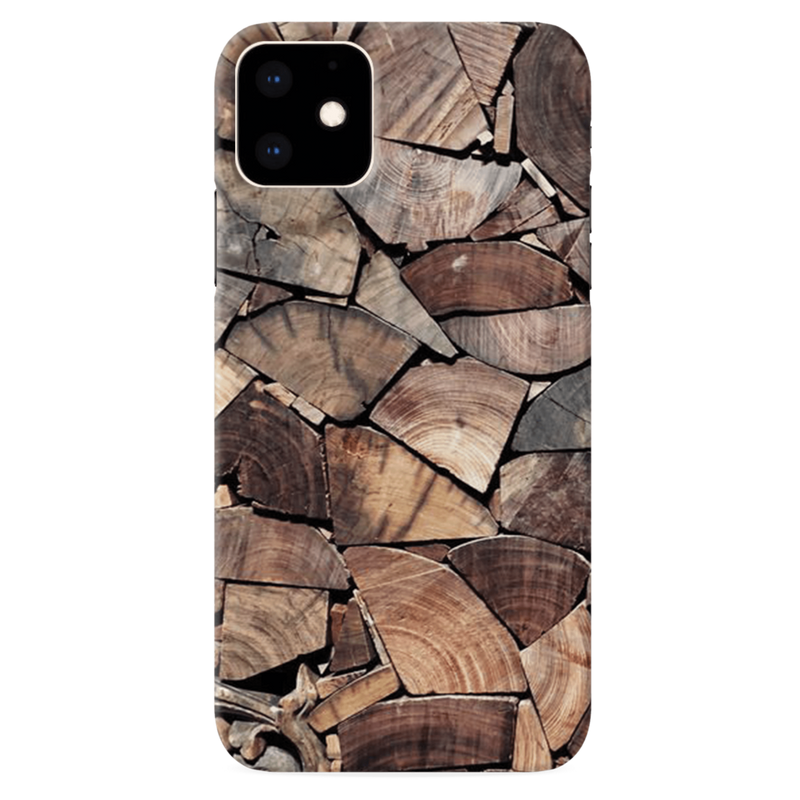 Wood Pieces Pattern Mobile Case Cover For Iphone 11