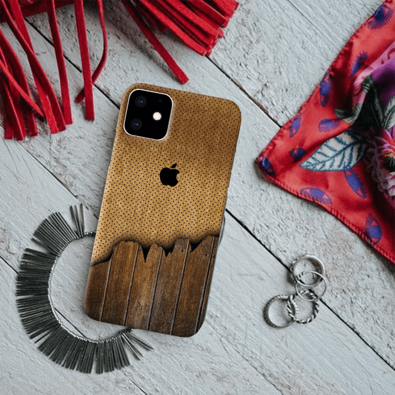 Wood Pattern Mobile Case Cover For Iphone 11