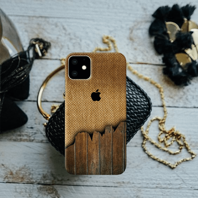 Wood Pattern Mobile Case Cover For Iphone 11