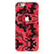 Military Red Camo Pattern Mobile Case Cover For Iphone 6