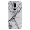 Light Grey Marble Pattern Mobile Case Cover For Oneplus 6