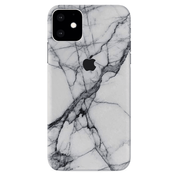 Light Grey Marble Pattern Mobile Case Cover For Iphone 11