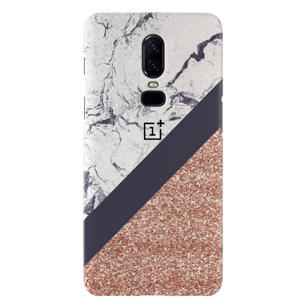Tiles And Sand Pattern Mobile Case Cover For Oneplus 6
