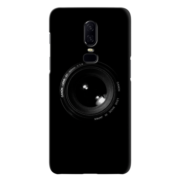 Camera Lence Pattern Mobile Case Cover For Oneplus 6