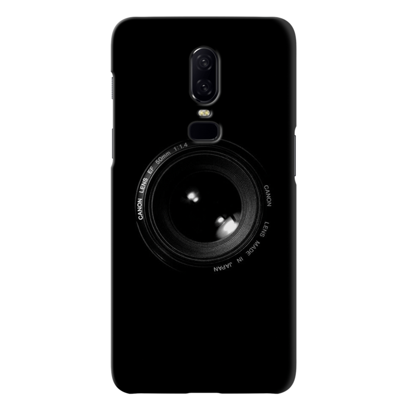 Camera Lence Pattern Mobile Case Cover For Oneplus 6