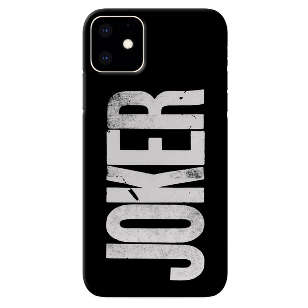 Joker Text Pattern Mobile Case Cover For Iphone 11