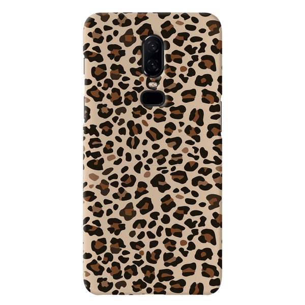 Cheetah Skin Pattern Mobile Case Cover For Oneplus 6
