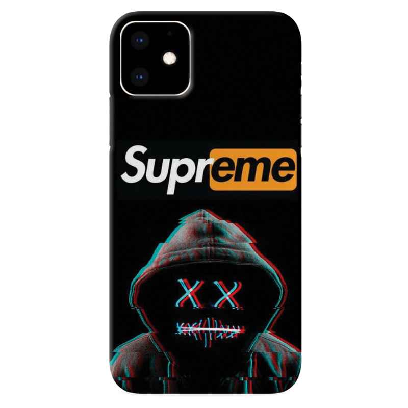 Supreme LED Mask Pattern Mobile Case Cover For Iphone 11