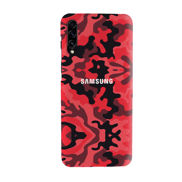 Military Red Camo Pattern Mobile Case Cover For Galaxy A30S