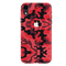 Military Red Camo Pattern Mobile Case Cover For Iphone XR