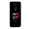 Red Skull Face Pattern Mobile Case Cover For Oneplus 7t Pro