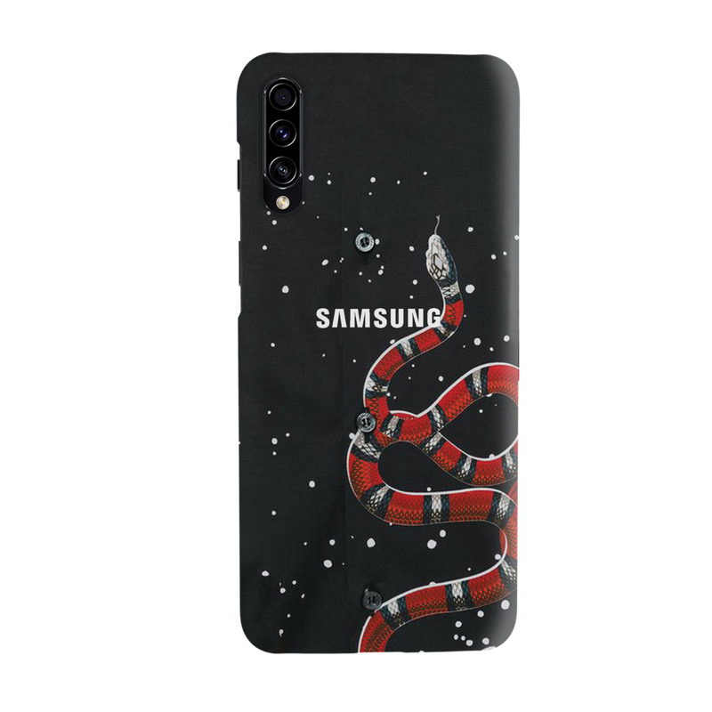 Snake in Galaxy Pattern Mobile Case Cover For Galaxy A50