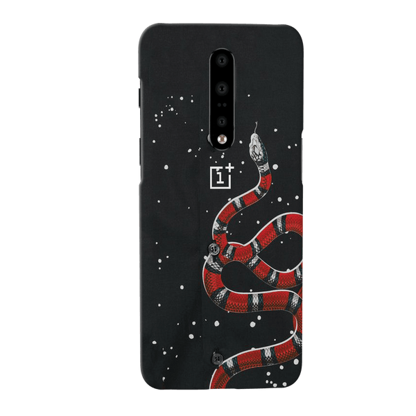 Snake in Galaxy Pattern Mobile Case Cover For Oneplus 7 Pro