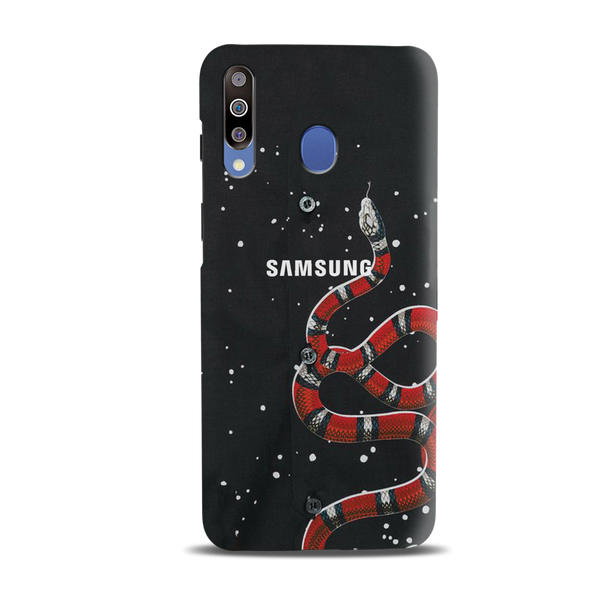Snake in Galaxy Pattern Mobile Case Cover For Galaxy M30