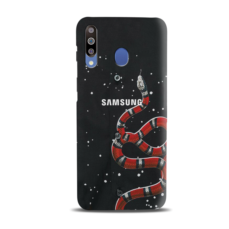 Snake in Galaxy Pattern Mobile Case Cover For Galaxy M30