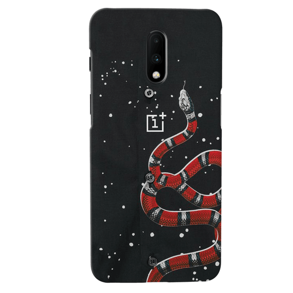 Snake in Galaxy Pattern Mobile Case Cover For Oneplus 7