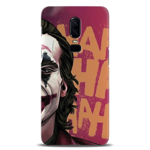 Joker Pink Pattern Mobile Case Cover For Oneplus 6