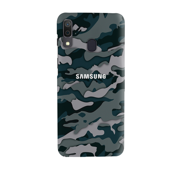 Military Camo Pattern Mobile Case Cover For Galaxy A30