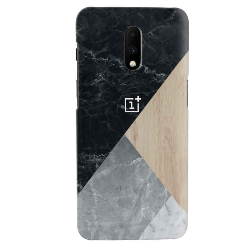 Tiles and Wooden Pattern Mobile Case Cover For Oneplus 7