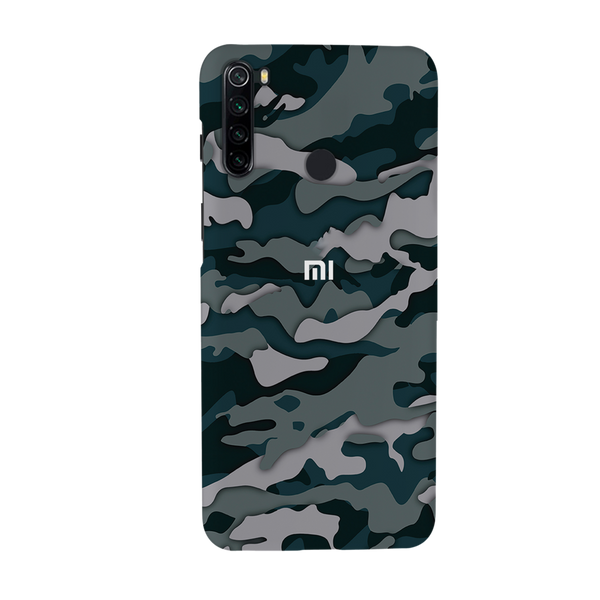 Military Camo Pattern Mobile Case Cover For Redmi Note 8