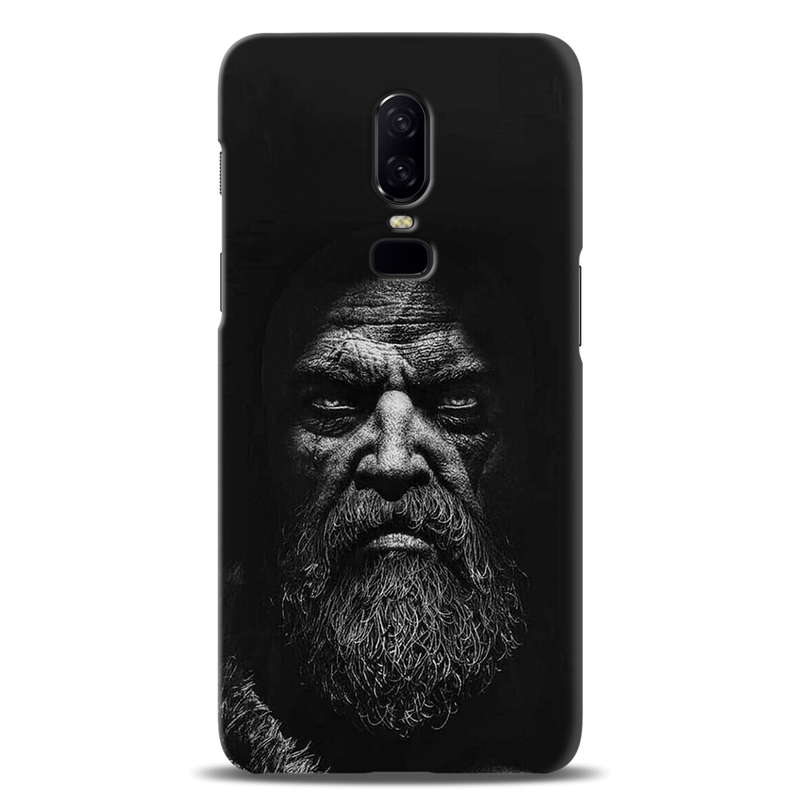 Old Bearded Man Pattern Mobile Case Cover For Oneplus 6
