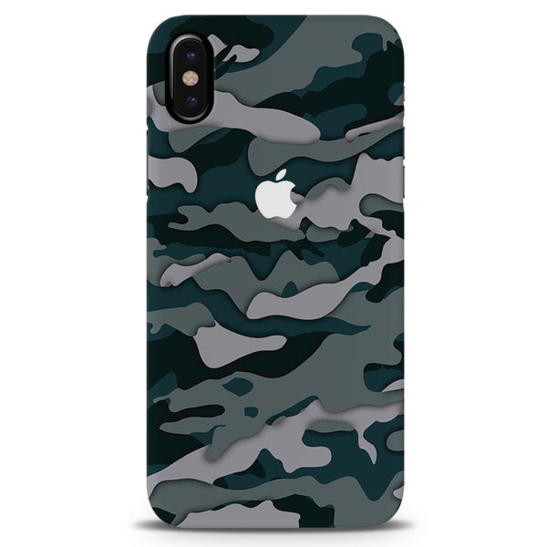 Military Camo Pattern Mobile Case Cover For Iphone X
