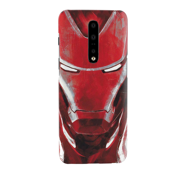 Iron Man Suit Pattern Mobile Case Cover For Oneplus 7 Pro