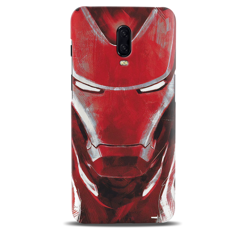 Iron Man Suit Pattern Mobile Case Cover For Oneplus 6T
