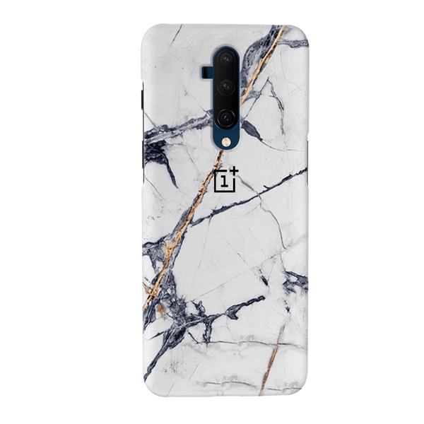 White Marble Pattern Mobile Case Cover For Oneplus 7t Pro