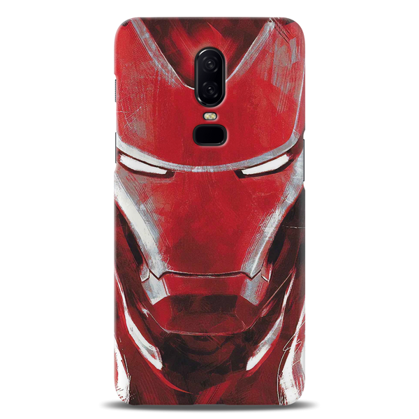 Iron Man Suit Pattern Mobile Case Cover For Oneplus 6
