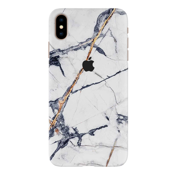 White Marble Pattern Mobile Case Cover For Iphone XS MAX