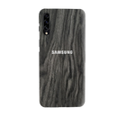 Black Wood Surface Pattern Mobile Case Cover For Galaxy A50