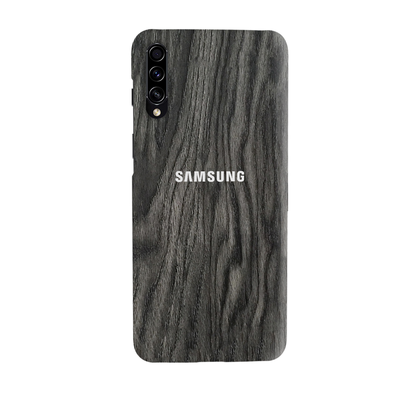 Black Wood Surface Pattern Mobile Case Cover For Galaxy A70