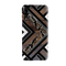 Carpet Pattern Black, White and Brown Pattern Mobile Case Cover For Galaxy A50