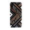 Carpet Pattern Black, White and Brown Pattern Mobile Case Cover For Galaxy A20S