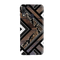 Carpet Pattern Black, White and Brown Pattern Mobile Case Cover For Galaxy A30